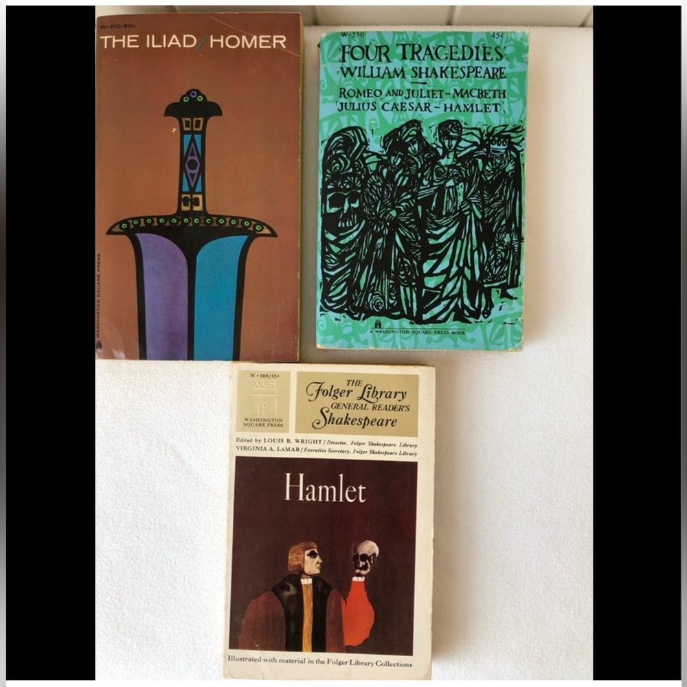 Vintage Classics The Iiliad Homer and Shakespeare Book Set